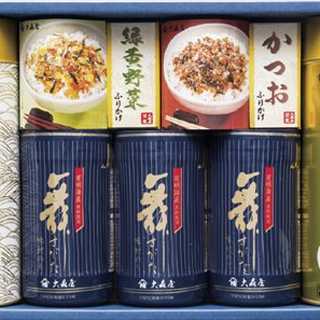 大森屋 卓上のり・お茶漬・ふりかけ詰合せ 7点セット