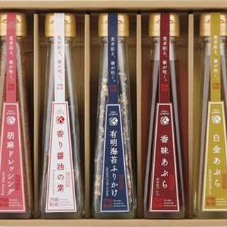 食卓の彩り 調味料詰合せ 7点セット