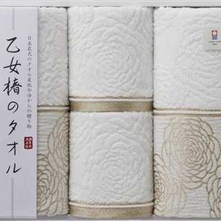今治タオル 乙女椿のタオル フェイスタオル2P&ウォッシュタオル2P