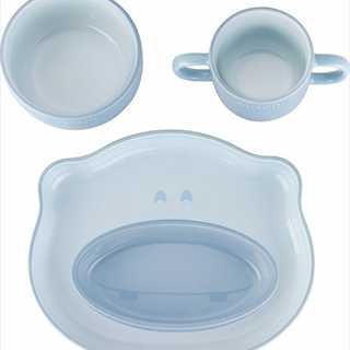 ストウブ ベビー&キッズ テーブルウェア キッズセット 4pcs ブルー