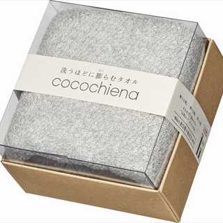 cocochiena ココキューブフェイスタオル グレー