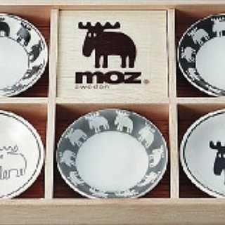 MOZ MOZ01 小皿5枚セット(木箱入り)