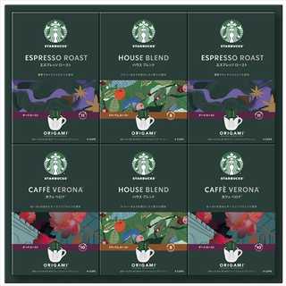 スターバックスオリガミ パーソナルドリップコーヒーギフト 6点セット