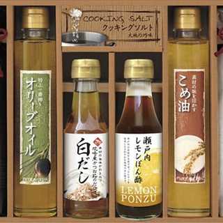 美食ファクトリー 厳選こだわり調味料ギフト 6点セット