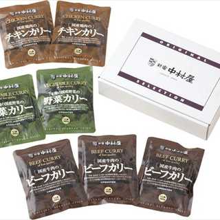 新宿中村屋 国産カリー詰合せ 7点セット