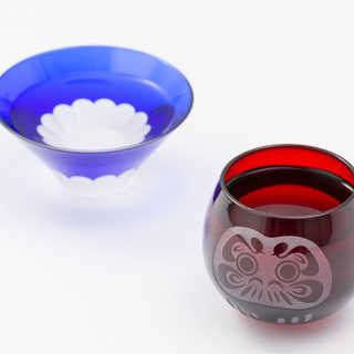Fuji &Daruma ぐい呑み(ペアセット)