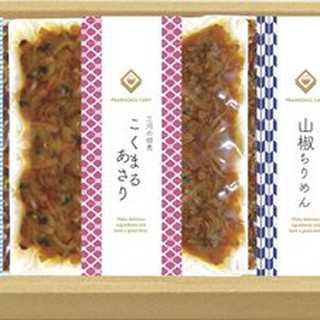 三河の佃煮3pc&永谷園松茸風味お吸い物セット MTD-22