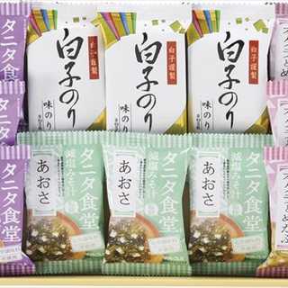 タニタ食堂監修 減塩みそ汁・白子のり詰合せ ST-30