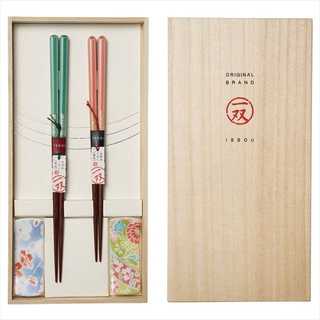 箸・箸置セット ほのか 39353