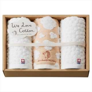 WE LOVE COTTON フェイスタオル3P WL8330