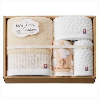 WE LOVE COTTON タオルセット WL8350