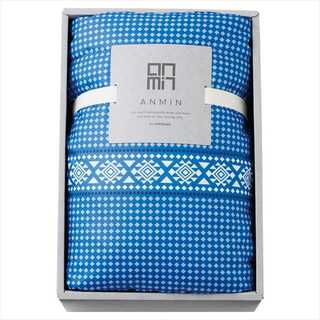 西川 ANMIN 洗えるダウンケット ネイビー KE01105214NV