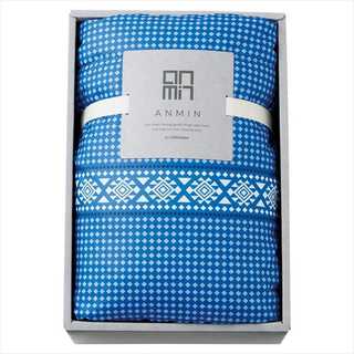 西川 ANMIN 洗えるダウンケット ネイビー KE01155215NV