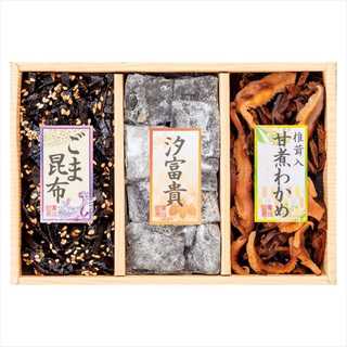 廣川昆布 万味豊秀 佃煮3品詰合せ 201-21