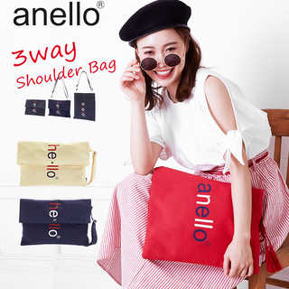 anello｜HELLO 3WAYショルダーバッグ