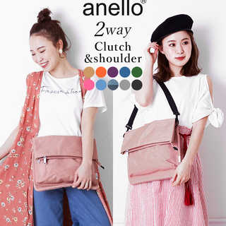 anello｜2way口折れショルダー