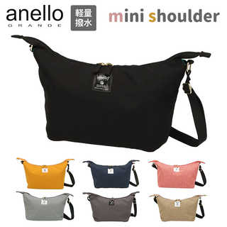 anello GRANDE｜軽量撥水杢ポリSPS ミニショルダー