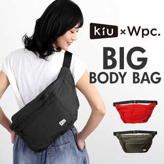kiu キウ｜ビッグ ボディバッグ BIG BODY BAG
