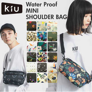 kiu キウ|ウォータープルーフ ミニ ショルダーバッグ