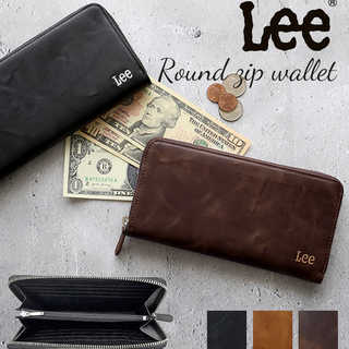 Lee|ラウンドファスナー長財布