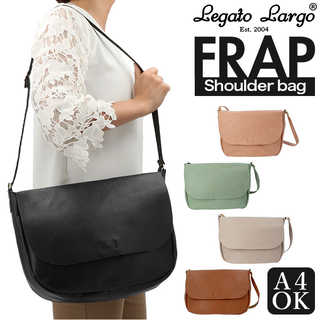 Legato Largo|フェイクレザー フラップA4ショルダー LG-D1032