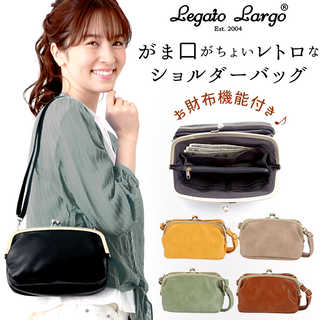 Legato Largo|フェイクレザーお財布ショルダー LG-G0931