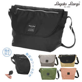 Legato Largo｜撥水微光沢 ナイロンポリ メッセンジャー LH-T0101