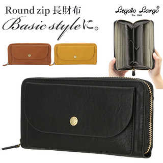 Legato Largo｜ベーシック ラウンドジップ長財布 LJ-F1173