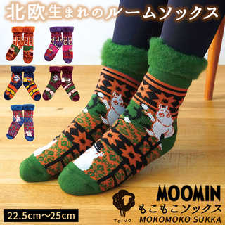 トイヴォ もこもこソックス レディース MOKOMOKO SUKKA ムーミン