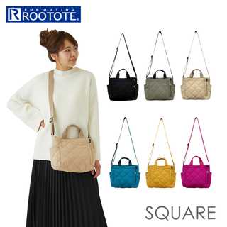 ルートートROOTOTE1365SN.スクエア2way.ダイヤキルト-E