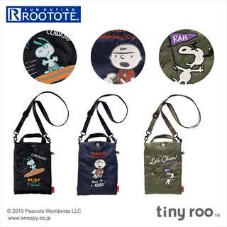 ROOTOTE IP.タイニールーフォン.PEANUTS-5N