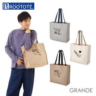ルートートROOTOTE8223IP.GRDキャンバス.Peanuts