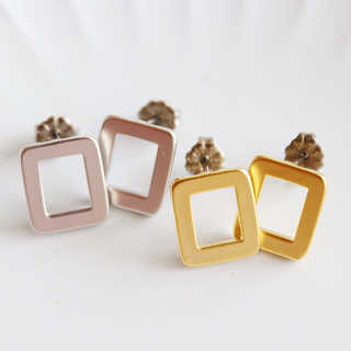 Rectangle ピアス
