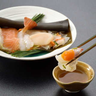 料亭の昆布〆 -漁味-
