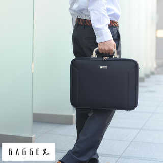 BAGGEX ソフトアタッシュケース A4 2way 軽量 ビジネスバッグ