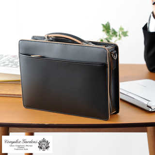 青木鞄 ブリーフケース 本革 メンズ A5 2way 枯淡 COMPLEX GARDENS