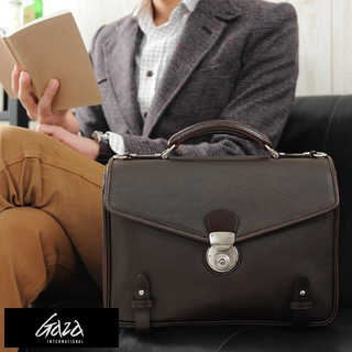 青木鞄 ブリーフケース メンズ 革 ビジネスバッグ 本革 B5 2way