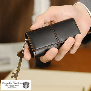 青木鞄 キーケース メンズ 本革 レザー 枯淡 COMPLEX GARDENS