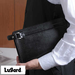 青木鞄 Lugard 本革セカンドバッグ メンズ 日本製 レザー