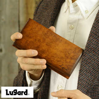 青木鞄 長財布 メンズ 小銭入れあり Lugard G-3 カジュアル 本革 大人 男性 ビジネス レザー 牛革
