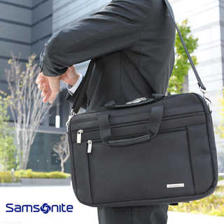 サムソナイト ビジネスバッグ スリム ブリーフケース メンズ Samsonite 軽量 B4 軽い ナイロン 肩掛け