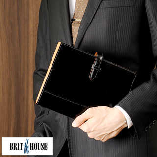 BRIT HOUSE システム手帳 A5サイズ King of Leather Cordovan