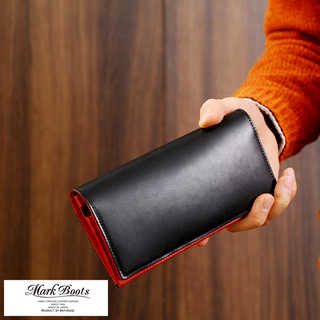 Mark Boots コードバン 長財布 小銭入れあり 日本製