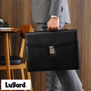 青木鞄 Lugard 鍵付き2層ブリーフケース B4対応 BALBOS ブラック