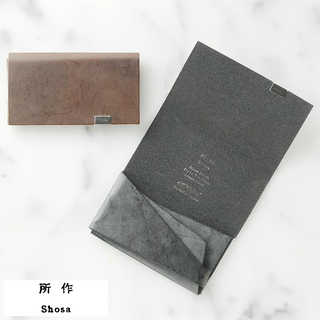 所作 shosa 名刺入れ ブライドルレザー Card Case