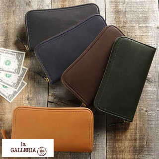 青木鞄 ラウンドファスナー長財布 Classico la GALLERIA