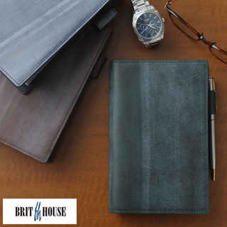 BRIT HOUSE ブライドルレザー スリムシステム手帳 バイブルサイズ Bridle Leather