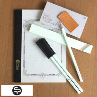 Craft Design Technology HB鉛筆3本 & 本革キャップ Luxury Editions  鉛筆キャップ 本革 ペンキャップ 日本製