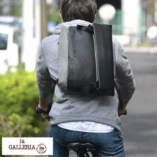 【 期間限定セール 在庫限り50%OFF 】 リュック ビジネス メンズ 青木鞄 la GALLERIA 本革 リュックサック 口折れバックパック おしゃれ A4 カジュアル 通勤 軽量 軽い