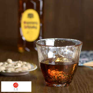 津軽びいどろ 特別な日の 金彩 ロックグラス